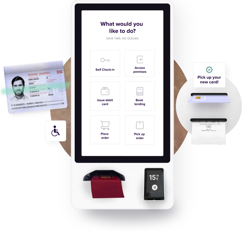 The first all-in-one Kiosk for any use case