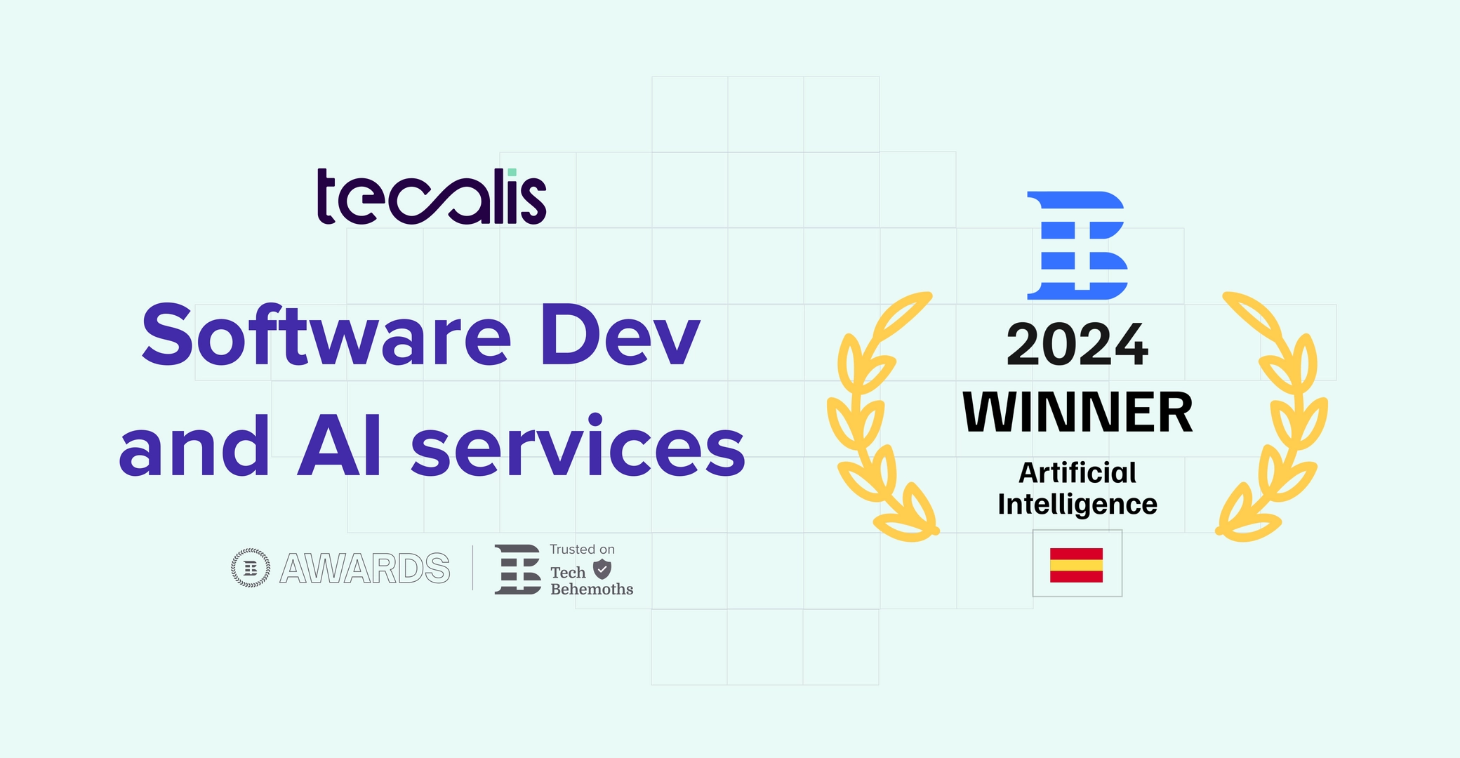 customer software development and ai tech behemoths awards recognition tecalis 2024 2025