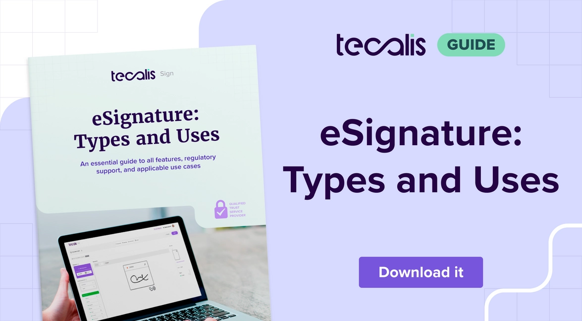 esignature types and uses