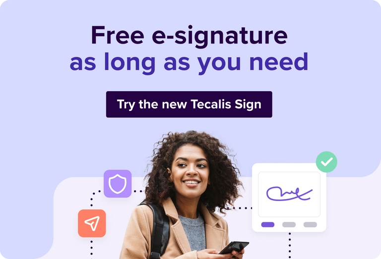 free electronic signature as long as you need