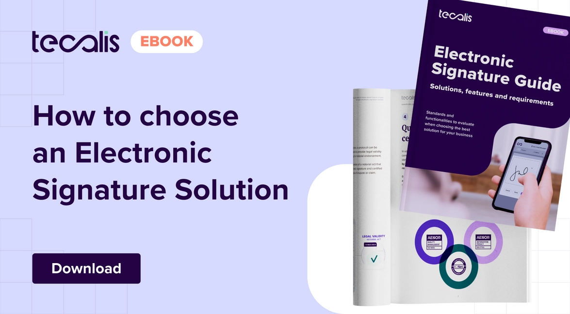 eBook about choosing Electronic Signature solution