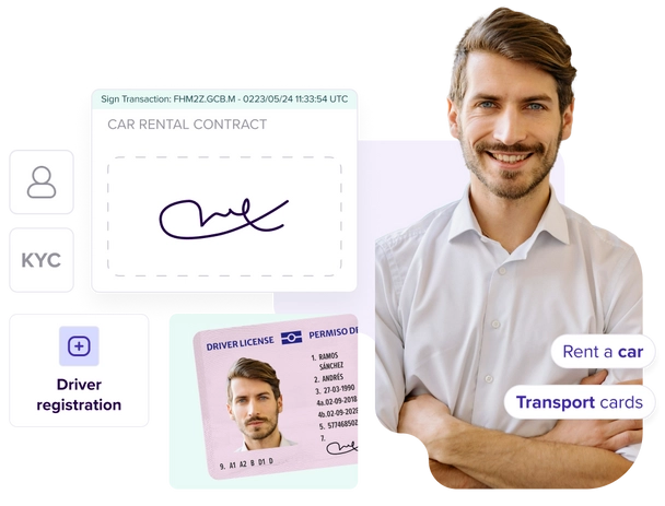 mobility and transport onboarding kyc and signature