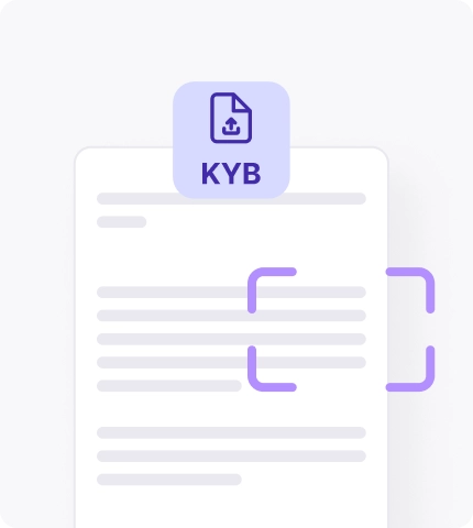 Identity verification and KYB