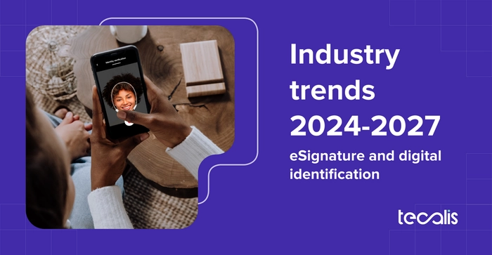 industry trends digital id and signature girl using