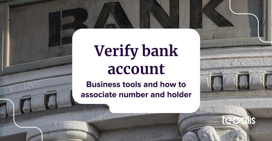 Verify bank account